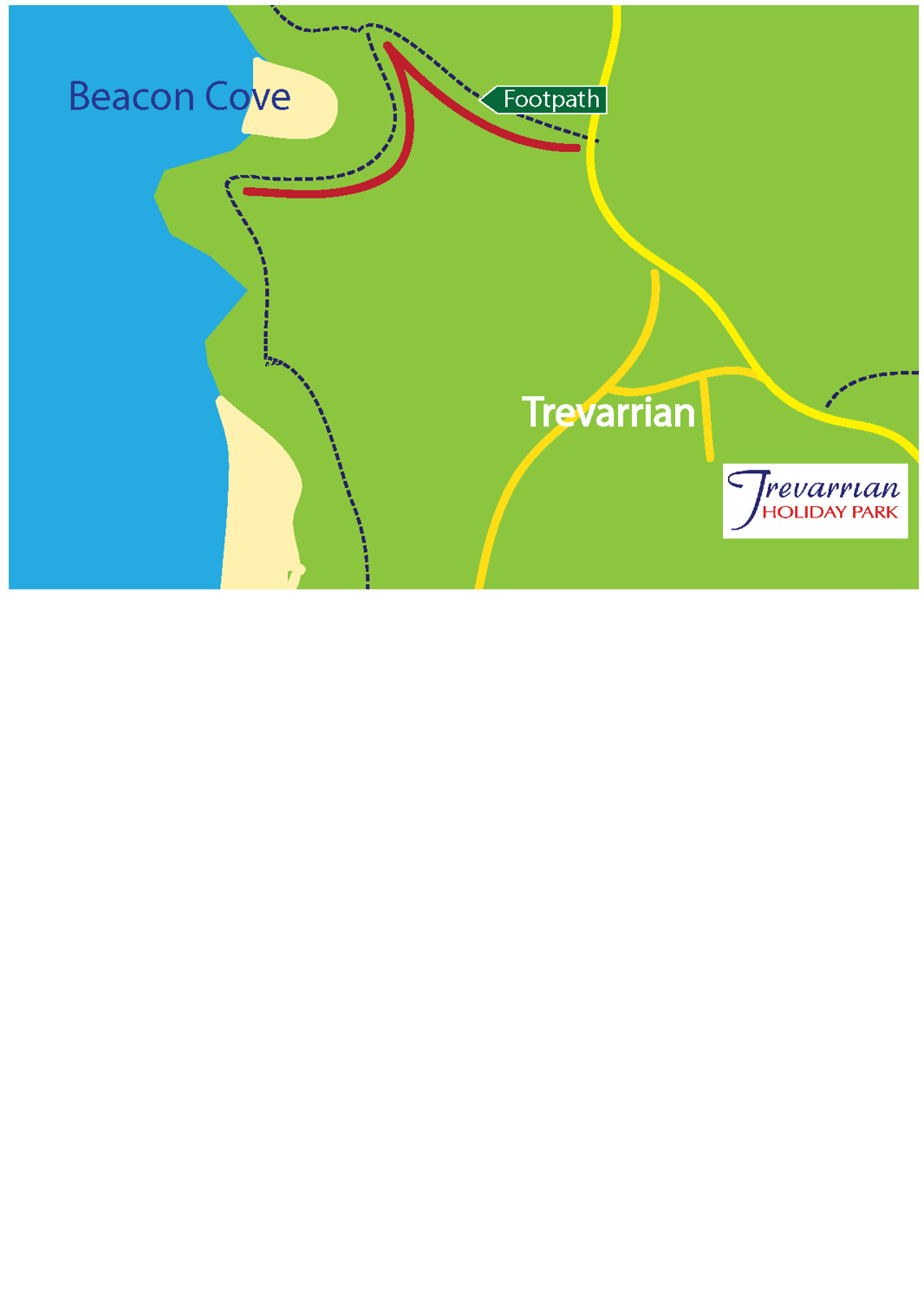 Walking map